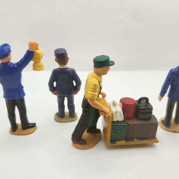 5 Piece Vintage LGB German Railroad Workers Characters - Picture 6 of 8